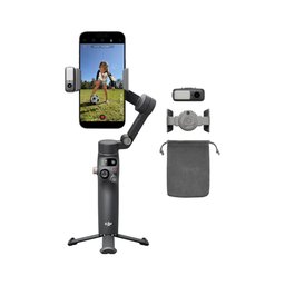 مانع اهتزاز الهواتف الذكية دي جي آي أوزمو موبايل 8 مع ميزة التتبع الذكي والدوران 360 درجة DJI Osmo Mobile 8 Smartphone Gimbal Stabilizer with 360° Pan & AI Tracking