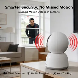 كاميرا مراقبة Oraimo Vigicam بدقة 3MP Ultra HD مع رؤية ليلية - ابيض oraimo Vigicam 3MP Ultra HD Night Vision IP Camera