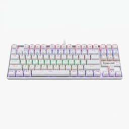 كيبورد ريد دراغون كيمارا K552P أبيض Redragon Kumara K552P White RGB Mechanical Gaming Keyboard