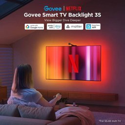 إضاءة تلفزيون ذكية جوفي 3S نيتفلكس (75-85 بوصة) Govee Smart TV Backlight 3S Netflix (75-85 inch)