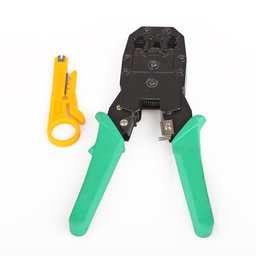 أداة كبس وتركيب رؤوس RJ45 من VCOM NT084 مغلقة VCOM NT084 RJ45 Crimping Tool – Closed Type