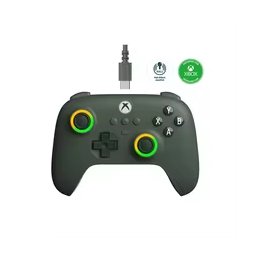 يد تحكم ألعاب 8BitDo Ultimate C السلكية لأجهزة Xbox والكمبيوتر، لون أخضر داكن 8BitDo Ultimate C Wired Controller Xbox/PC – Dark Green