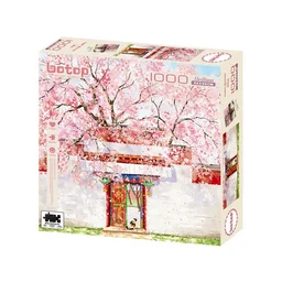 لعبة أحجية بازل بوتوب مكونة من 1000 قطعة - زهر الخوخ Botop Puzzle 1000 pcs Peach Blossom