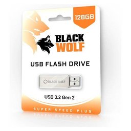 فلاش ميموري بلاك وولف سعة 128 GB Black Wolf USB Flash Drive 128 GB