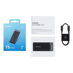 قرص SSD خارجي Samsung T5 EVO بسعة 2 تيرابايت Samsung T5 EVO 2TB External SSD