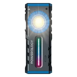 مصباح العمل المحمول باورولوجي فينوس – رمادي Powerology 1500 lm Work Light With 920mAh Battery - Grey