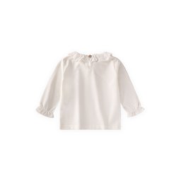 تي شيرت أطفال بياقة، موسمي، أبيض مكسور - 1-7 سنوات Kids' Collared Seasonal T-Shirt, Off-White - Ages 1-7