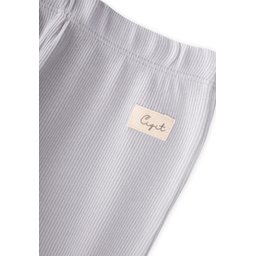 بنطال ليقنز قطني للأطفال 1-5 سنوات - لون حجري Kids Cotton Leggings Pants 1-5 Years - Stone Color
