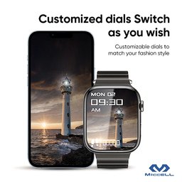 ساعة ذكية SM01 للرجال بشاشة لمس عالية الدقة مقاس 2.01 بوصة تعمل بنظام أندرويد SM01 Men's Smartwatch with 2.01-inch HD Touchscreen, Android Operating System