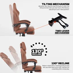 كرسي ألعاب فانتك GC-193 بتصميم مريح وكسوة جلدية فاخرة – أسود مع لمسات لونية Fantech GC-193 Gaming Chair – Luxury Leather and Ergonomic Design (Black with Colored Accents)