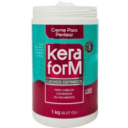 كريم تصفيف سكافه كيرافور لتحديد الخصل المجعدة - 1 كجم Skafe Keraform Curl-Defining Leave-In Cream - 1kg
