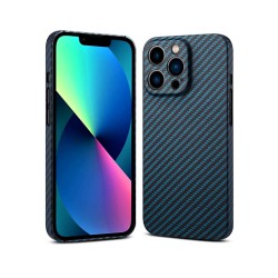 كفر كاربون مقاوم للايفون Aramid Carbon Fiber Wireless Charging Phone Case for iPhone