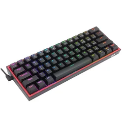 كيبورد ريد دراغون فيز K617 RGB Redragon FIZZ K617 RGB 60% Mechanical Gaming Keyboard