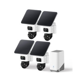كاميرا Anker Eufy Cam S4 (طقم كاميرتين) - أبيض Anker eufy Cam S4 2-Cam Kit - White