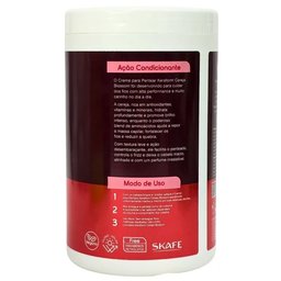 كريم تصفيف وتحديد الشعر زهر الكرز النباتي كيرافورم Keraform Cherry Blossom Vegan Leave-In Styling Cream