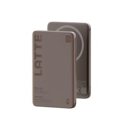 باور بنك المغناطيسي فائق النحافة من Wiwu Mag Latte/Mocha Wi-P085 Wiwu Mag Latte/Mocha Ultra Slim Magnetic Power Bank Wi-P085