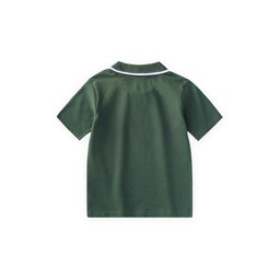 تي شيرت بولو للأطفال - أخضر كاكي (2-10 سنوات) Kids' Polo T-Shirt - Khaki Green (2-10 Years)