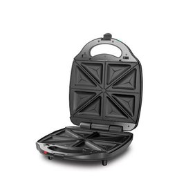 صانعة ساندويتس بلاك+ديكر 4 شرائح TS4130-B5 Black&Decker TS4130-B5 4 Slice Sandwich Maker