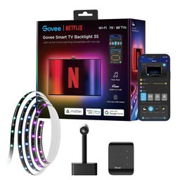 إضاءة خلفية ذكية للتلفزيون جوفي 3S إصدار نتفلكس (75–85 إنش) Govee Smart TV Backlight 3S Netflix Version (85–75 inches)