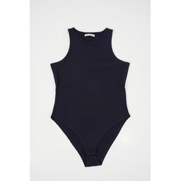 بودي نسائي ساندي بياقة رسن وأزرار كبس - كحلي Women's Halter Neck Snap-Button Sandy Bodysuit - Navy Blue