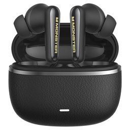 مونستر - سماعة بلوتوث لاسلكية عازلة للضوضاء Clarity 200 - اسود Monster Clarity 200 ANC Wireless Earbuds Black
