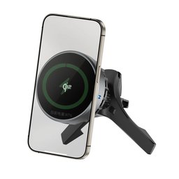 WiWU CH-319 - ستاند سيارة وايرليس كيو اي 2 WiWU CH-319 - Wireless Qi2 Car Mount