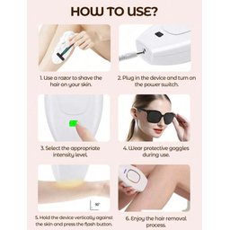 جهاز إزالة الشعر بتقنية IPL للاستخدام المنزلي IPL Hair Removal Device – At-Home Use