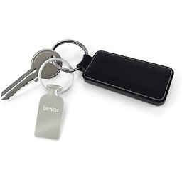 فلاش ميموري ليكسر JumpDrive M22 بسعة 16GB وواجهة USB 2.0 بتصميم معدني صغير الحجم Lexar JumpDrive M22 16GB USB 2.0 Metal Flash Drive