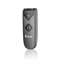 باركود سكنر لاسلكي ومحمول Eyoyo EY-015L Mini Portable 1D Bluetooth/2.4G/Wired Barcode Scanner. Works with Windows, Android, i Eyoyo EY-015L Mini Portable 1D Bluetooth/2.4G/Wired Barcode Scanner. Works with Windows, Android, iOS, Tablets or Computers