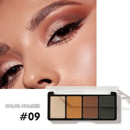 بوداير باليت ظلال عيون بلمسة مطفية PUDAIER Cosmetics FOUR-COLORS WILD EYESHADOW PALETTE - 09