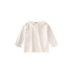 تي شيرت موسمي للأطفال بياقة - إيكرو (1-7 سنوات) Collared Seasonal T-Shirt for Kids - Ecru (1-7 Years)