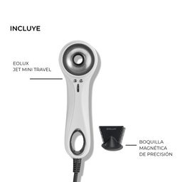يولوكس جهاز أيوني إحترافي لتجفيف وتصفيف الشعر EOLUX IONIC HAIR DRYER EX02 BLACK - 1500W