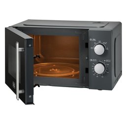 مايكروويف من بلاك+ديكر MZ2015P-B5 حجم 20لتر باللون الرصاصي Black&Decker MZ2015P-B5 20Ltr Solo Microwave Oven - 50Hz/Grey