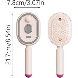 مشط كهربائي بالرذاذ ووسادة هوائية قابلة للسحب لتدليك فروة الراس – موديل RD-06 REDDEN Electric Spray Retractable Airbag Comb RD-06 – Scalp Massage Brush