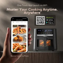 قلاية هوائية أورايمو OAF-521A – لون جرافيت أسود Oraimo OAF-521A Air Fryer – Graphite Black