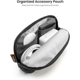 تومتوك - حافظة لابتوب Defender-A13 مع ملحقات قياس 13 انج - اسود Tomtoc Defender-A13 Laptop Sleeve Kit 13 Inch Black