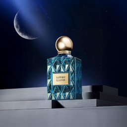 عطر سافير ليذر أو دي بارفيوم للرجال - 75 مل Sapphire Leather Eau de Parfum for Men 75 ml