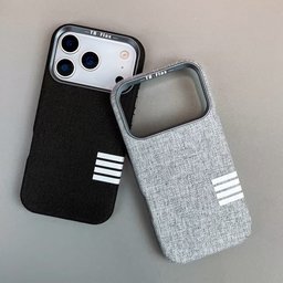 حافظة آيفون 18 برو ماكس من قماش اللينن مع ماك سيف iPhone 18 Pro Max Premium Linen Case with MagSafe