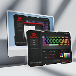 كيبورد ريد دراغون كاستور برو أسود شفاف Redragon Castor Pro Clear Black