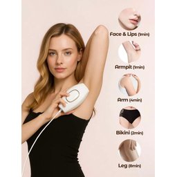 جهاز إزالة الشعر بتقنية IPL للاستخدام المنزلي IPL Hair Removal Device – At-Home Use