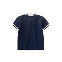 تي شيرت بولو للأطفال 2-10 سنوات - كحلي Kids' Polo T-Shirt 2-10 Years - Navy Blue