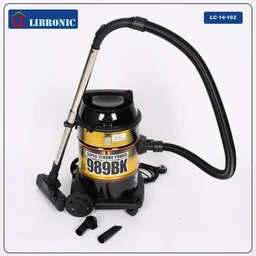 مكنسة ليبرونيك برميل 35 لتر 3500 واط موديل  <  LC-14-19Z VACUUM CLEANER