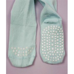 جوارب زحف مانعة للانزلاق للأطفال 6-24 شهر - أخضر مائي Anti-Slip Crawling Tights for Babies 6-24 Months - Aqua Green
