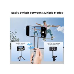 ستاند تليفون ثلاثي القوائم لون رصاصي Stand mobile grey color k&f
