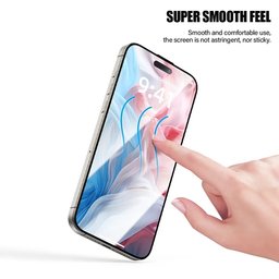 حماية شاشة آيفون 18 برو ماكس - شفاف iPhone 18 Pro Max HD Clear Screen Protector