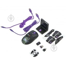 ماوس الألعاب اللاسلكي A4Tech Bloody R73 Ultra Duo إصدار Cypher Ghost المحدود مع قاعدة شحن A4Tech Bloody R73 Ultra Duo Wireless Mouse (Cypher Ghost Limited Edition)