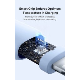 كابل شحن سريع بيسوس سيلكي سيريز تايب سي إلى لايتنينج 20 واط بطول 2 متر Baseus Silky Series Type-C to Lightning PD 20W Fast Charging Cable (2M)