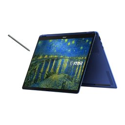 لابتوب MSI Prestige 14 Flip AI+ إصدار Vincent van Gogh، بمعالج Intel Core Ultra X9-378H، رام 32GB، SSD سعة 1TB، رسومات Intel MSI Prestige 14 Flip AI+ Vincent van Gogh Edition, Intel Core Ultra X9-378H, 32GB RAM, 1TB SSD, Intel Arc Graphics, 14" FHD+