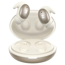 - ذهبي سماعة مونسر اللاسلكية Monster Sleep Ear100 – مخصصة للنوم Monster Sleep Ear100 Wireless Sleep Earbuds for Side Sleepers – Skin