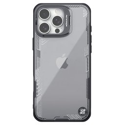 حافظة نيلكن Iceblade Prop بدون غطاء للكاميرا لـهاتف ايفون 16 برو ماكس - اسود Nillkin Iceblade Prop Case (Camera-visible Version) for Apple iPhone 16 Pro Max - Black